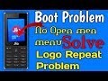 jio phone boot problem | jio phone not opening problem | Jio phone digital life logo repeat problem