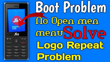 jio phone boot problem | jio phone not opening problem | Jio phone digital life logo repeat problem