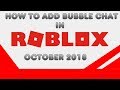 How To Put Chat On Roblox Game