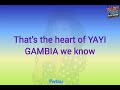 Junior Mr Pen YAYI GAMBIA Feat Poetess Izy 
