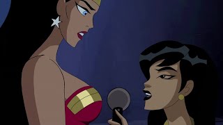 Wonder Woman captured, the interview. (the very, very, long version).