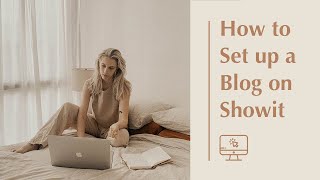 How to Set up a Blog on Showit