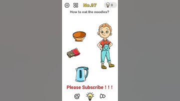 brainout how to eat the noodles