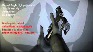 Desert Eagle Zoom animations