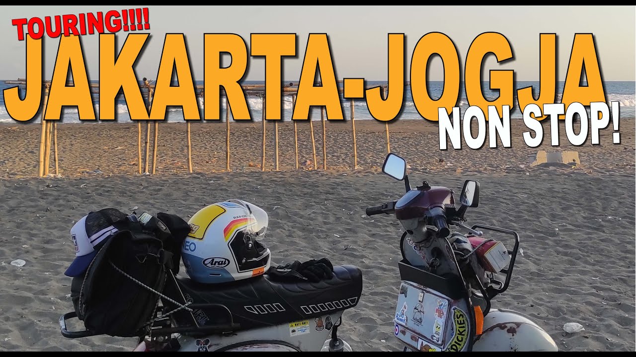 TOURING VESPA JAKARTA YOGYAKARTA II KELILING INDONESIA NYICIL