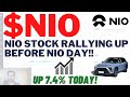 $NIO NIO STOCK RALLYING BEFORE NIO DAY! Nio Stock Analysis | Live Wellthy Stocks