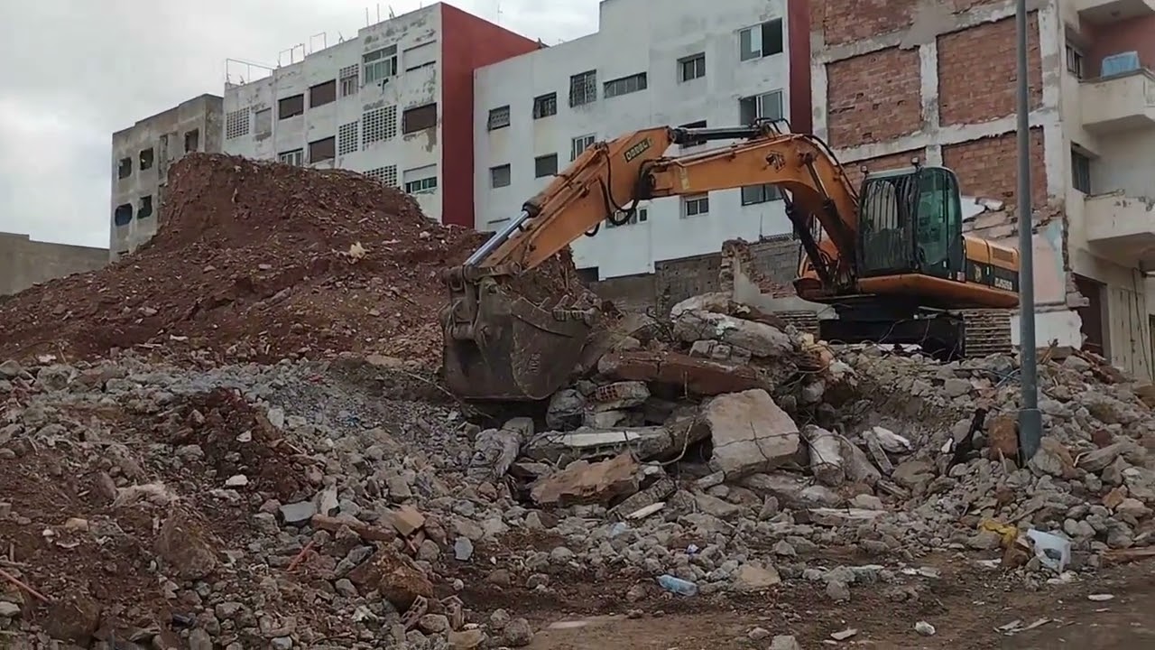 جديد عملية الهدم حي المحيط 