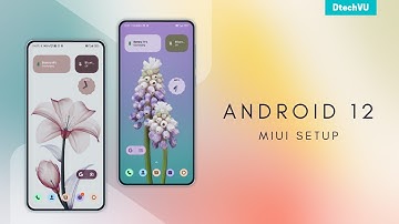 Android 12 Setup Using MIUI Themes | Best MIUI Setup for Poco, Redmi, Xiaomi in Hindi