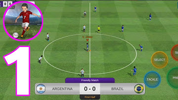 PRO LEAGUE SOCCER - GAMEPLAY WALKTHROUGH PART 1 (ANDROID & IOS)