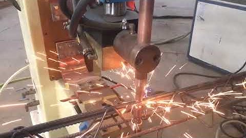 Weld additional top bar on truss girder DNK (TEST)