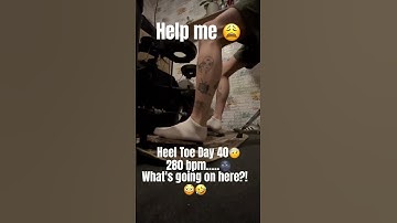 I continue to study technology «Heel Toe” #axis #drums #roland #heeltoe #doublespeedbumps #drummer