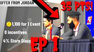 NBA 2K20 MY CAREER PG EP 1 - BEST PLAYMAKING SHOT CREATOR EVER GET SIGNED 1ST GAME !