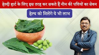 Heart Attack नम क पतत स भ हरट अटक क खतर ह सकत ह कम Neem Health Benefits Saaol