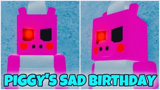 How To Get “PIGGY’S SAD BIRTHDAY” BADGE + BIRTHDAY PIGGY MORPH | Piggy RP [W.I.P] | Roblox