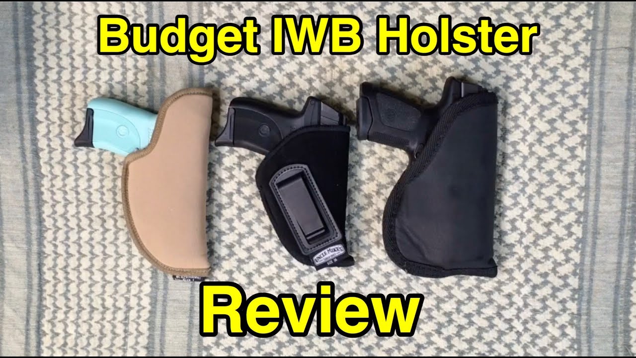 Budget IWB Holster Review - Sticky, Uncle Mike's, Blackhawk!