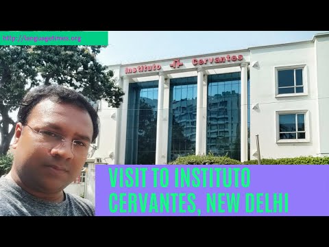 Instituto Cervantes, New Delhi, India || Learn Spanish || Biblioteca, Spanish library |Sushil Kumar