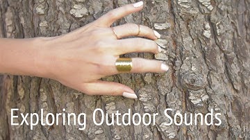 ASMR * Theme: Outdoor Sounds * Tapping & Scratching * No Talking * ASMRVilla