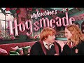 Hogsmeade valentines  madam puddifoots tea shop  harry potter inspired ambience  soft music