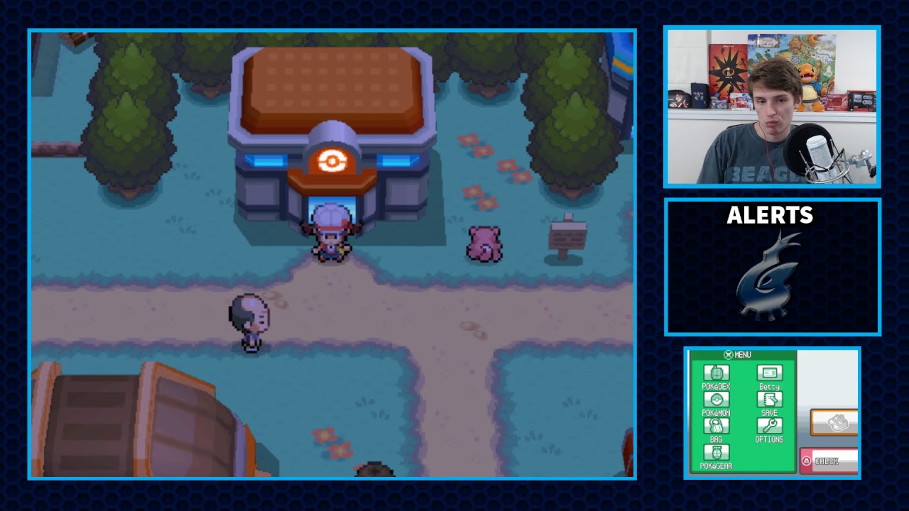 Let's Play! Pokemon Soul Silver Randomizer Nuzlocke w/ aDrive! Episode 1:  Choose My Starter! 