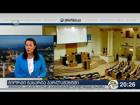 გახარიამ პანკისის ხეობაში განვითარებული მოვლენებზე ისაუბრა