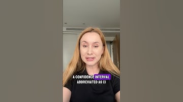 What is a confidence interval and margin of error in #statistics #stats #datascience #dataanalytics