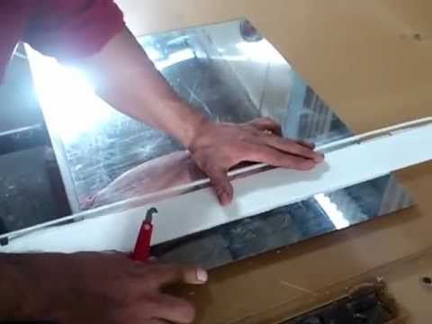 mirror sheet cutting avi youtube how to cut acrylic mirror sheet