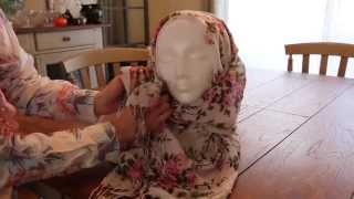 Hijab Tutorials - Bow Tie Finish & Infinity Wrap - Muslim Fashion