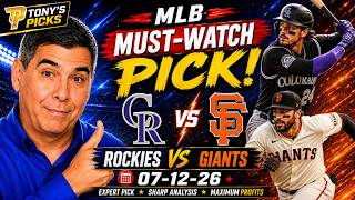 Colorado Rockies vs San Francisco Giants Pick 7/12/26 MLB Pick Prediction