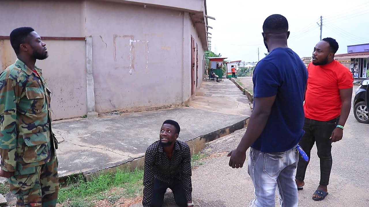 SOLDIERS PUNISHING CIVILIAN BY THE ROAD SIDE - FAKE VS ORIGINAL - SALVATION ARMY