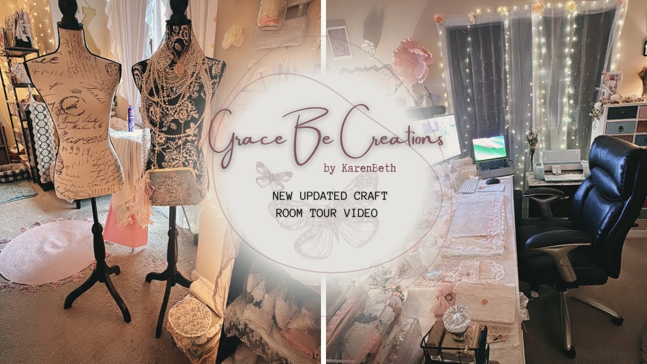 NEW UPDATED CRAFT ROOM TOUR