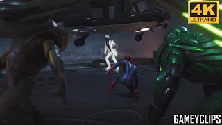 Spider Man vs The Sinister Six Fight Scene. 4k Ultra Realistic. #ps5
