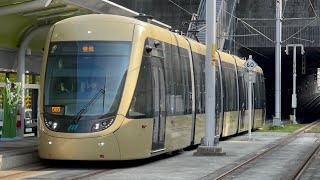 新北捷運 安坑輕軌 安康站區間車  列車營運紀錄 玫瑰中國城站  景文科大站 Ankeng LRT New Taipei Metro