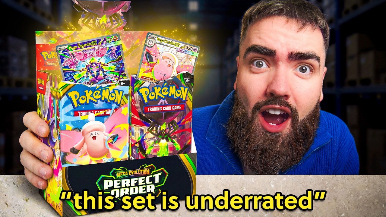 This New Pokmon Set is AMAZING! (Perfect Order Booster Box Opening)