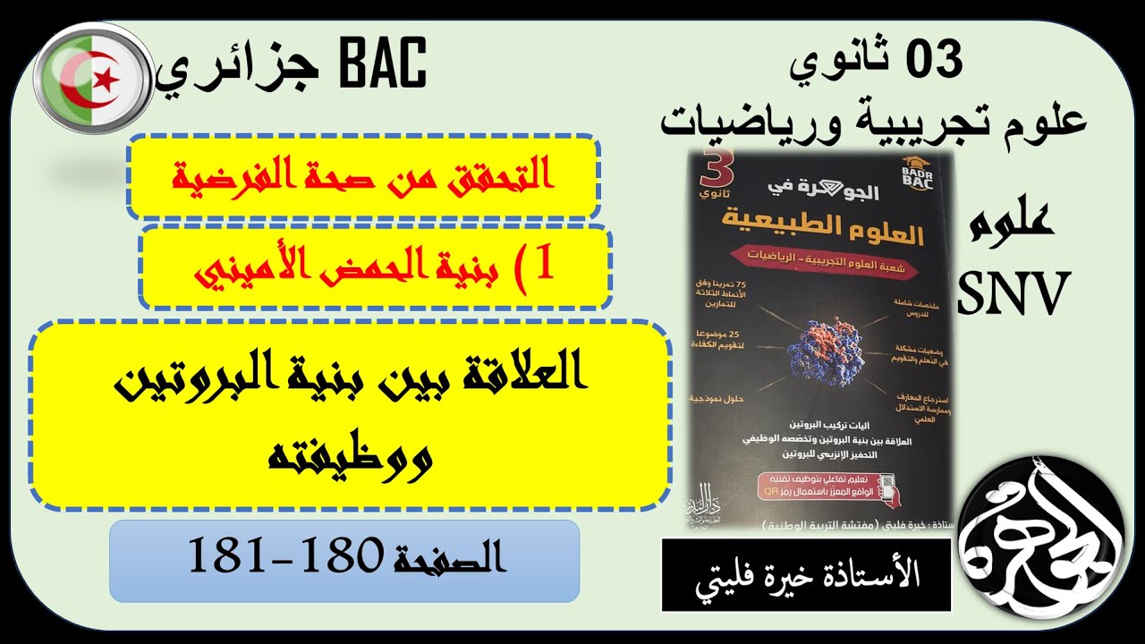 بنية الحمض الأميني