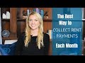 The Best Way to Collect Rent Payments Each Month