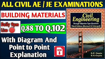 Building materials Part 8 Gupta and gupta book solution by vipadvancetech
