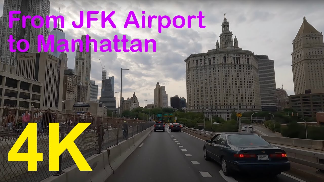 Driving from JFK Airport to Manhattan via Brooklyn YouTube