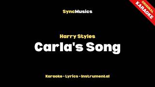 Harry Styles - Carla's Song | Karaoke - Lyrics - Instrumental