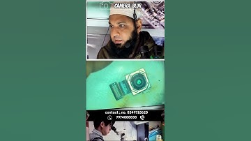 Camera Blur || #mobilerepairing #camera #ytshorts #shorts