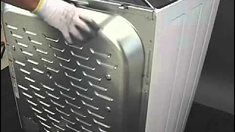 Frigidaire Affinity Dryer Serial Run 4D - Rear Panel