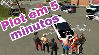 DESAFIO DA PLOT EM 5 MINUTOS COM YOUTUBERS•CAR PARKING MULTIPLAYER•