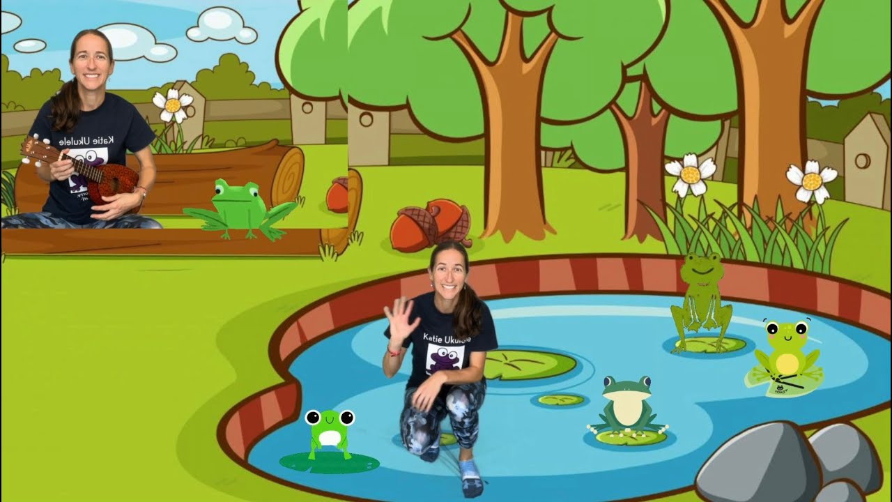 Grumph! Went the Little Green Frog By: Katie Ukulele - YouTube