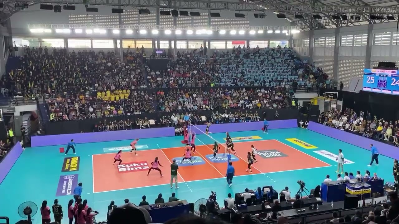 Megatron comeback proliga pecah seri Sritex Arena Solo