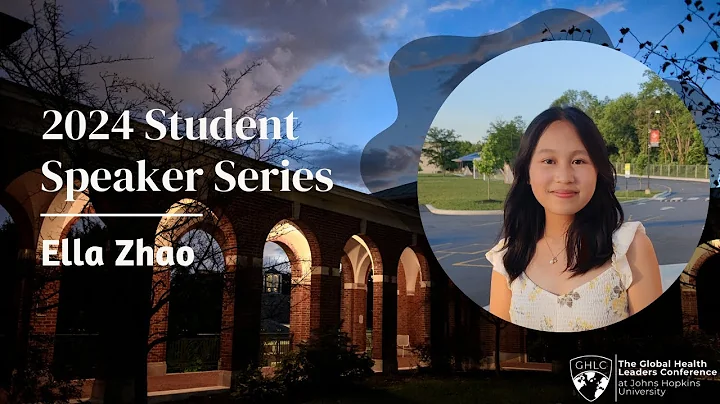Ella Zhao presents on The Dangers of Widespread PFAS Pollution | 2024 GHLC at JHU