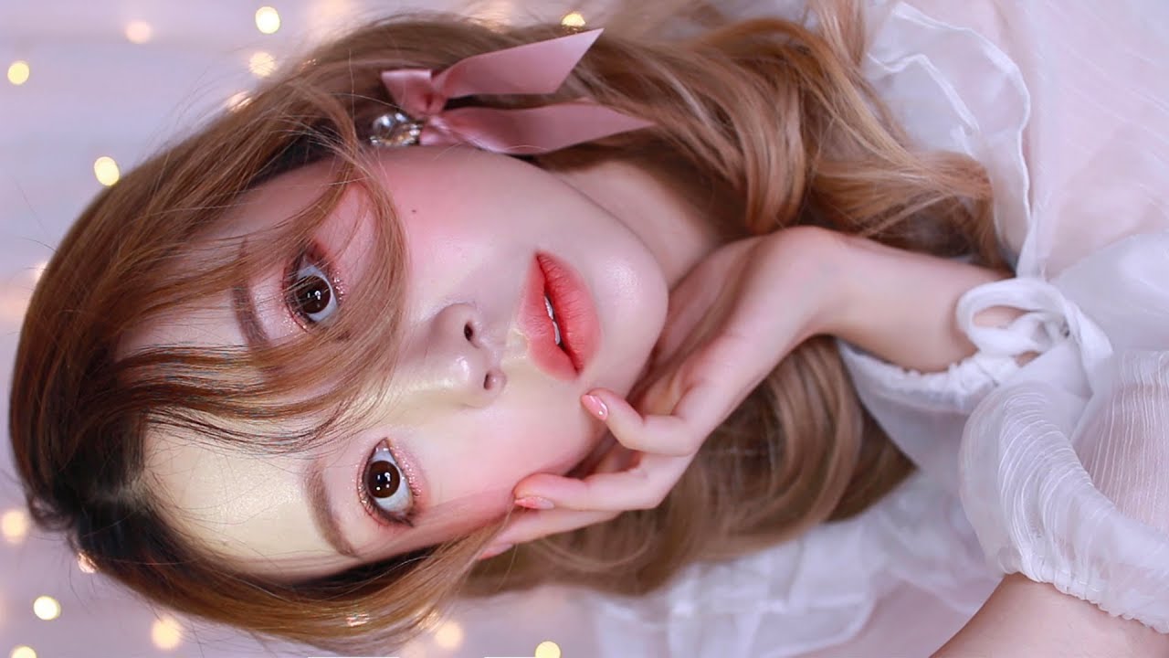 CC) Valentine's Day Lovely Coral Make-up 러블리 코랄 데이트 메이크업💝