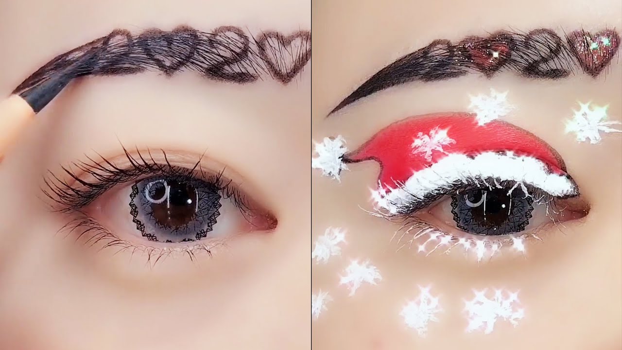 Christmas Makeup Tutorial Compilation ♥ 2020 ♥476 - YouTube