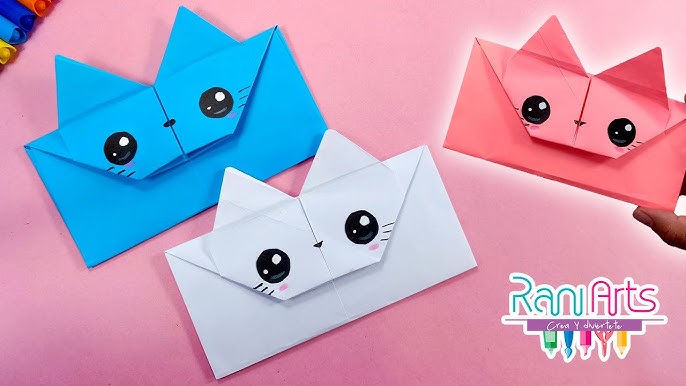 Como hacer una carta flexible con papel y cinta ✂️ Craftingeek 