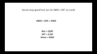 Basic VAT ledger accounts - Double entry bookkeeping AAT level 2