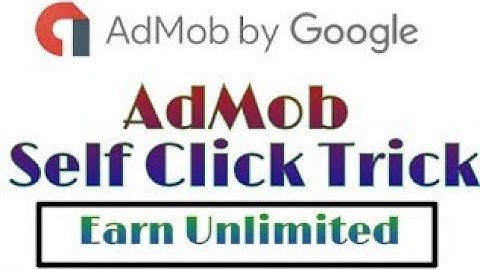 How to self click  admob without ban