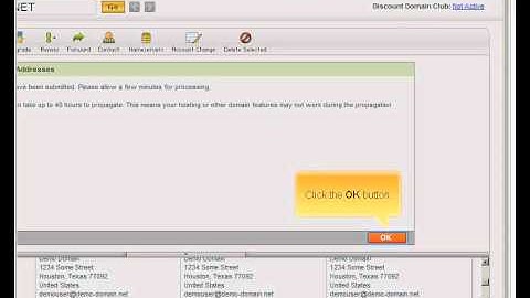 Registering name servers via GoDaddy.com by www.MiaShops.com